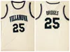 NCAA Vilanova Wildcats College Basketball Jerseys 10 Donte Divincenzo 25 Pontes Mikal 15 Ryan ArcidiaCono 1 Jalen Brunson Branco Costurado Camisas S-XXL