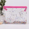 HBP transparent PP plastic zipper 2019 file bag A4 data file conference ticket bag