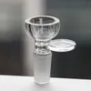 DHL Glass Bowl Smoking Accessories Dia 27MM Clear 10mm 14mm 18mm male Herb Holder Slide Smoke Accessory For Glass Bong 696