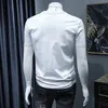 T-shirts pour hommes à manches courtes Slim Personnalité brodée Lumière Lumière 2022 Été Nouveau créateur rond Cou T-t-shir