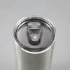 US Warehouse 20oz 30oz Sraight Skinny Tumbler Travel Coffee Mug Stainless Steel Insulation Vacuum Tumbler USA Stock