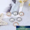 10 PCS / SET Boutons de perles en or en métal, bricolage, utilisé pour les accessoires de vêtements propices à la couture et à la décoration de vêtements Prix usine experte de design qualité