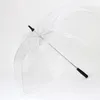 Yiwalmart LED Lekki Przezroczysty Unbrella Do Ochrony Środowiska Świecące Świecące Parasole Party Aktywność Długa Uchwyt Parasol Y200324 70 S2