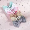 Girls Lace Barrettes For Babies Children Barrette Bows with Hair alligator clips Bowknot Hairpins Kids Infants Hair Accessories QHC159