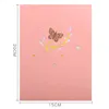 인사말 카드 발렌타인 데이 3 차원 카드 나비 꽃 바구니 축복 3D 종이 조각 선물 편지
