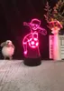 LED Smart Sensor Night Light Ozora Цубаса фигура 3D неоновая лампа атмосфера аниме ночной свет Капитан Цубаса- футбольные фанаты дети подарок