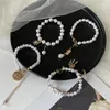 Бисерные пряди Простой сладкий геометрический тип Animl Pearl Bracelet Accessories для женщин подарки на день рождения дар леди модные украшения M6160 Fawn22