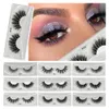 3D Nertsenwimpers Hele natuurlijke valse wimpers 3D Nertsenwimpers Zachte make-up Verlenging Make-up Nepwimpers Lange set Faux Cil3268489