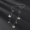 Bohemian Nette Choker Halskette Für Frauen Gold Silber Farbe Schlüsselbein Kette Mode Weibliche Chic Schmuck Geschenk