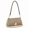 Sacs à main de haute qualité Totes Wallet Sacs pour femmes Sac à main fourre-tout en cuir grainé souple épaule Messenger Purse Lady Cross Body Bag Elephant Grey / Cream 24CM