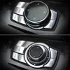 Car Interior ABS Plastica Pulsanti multimediali Decorstion Cover Trim Sticker Accessori Fit For BMW 1 2 3 4 5 7 Series X1 X3 4 5 Aut196C