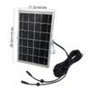 Dual Head Solar Hanglamp Outdoor Waterdichte Lamp Desk naar Dawn met 4 Werkmodus voor Werf Tuin Patio