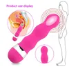 Nxy Sex Vibrators Masturbators 1 Pcs Vibrator Stick Massage Adult Product Toy Waterproof Safe for Women Lady Help You a Perfect Ual Experience 1013