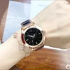 Moda Luxo Senhoras Assista Popular Rose Gold White Mulheres Pulseira Relógios Cerâmica Top Marca Feminina Quartz WristWatch Lady G Quadro Timeless Tanker Relógios Casuais