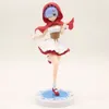 Japon Anime Re: la vie dans un monde différent de zéro Ram Figure chapeau rouge Rem figurine à collectionner décoration modèle jouet C0220