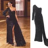 robe noire de banquet