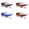 Small Frame Blue Sunglasses For Men Women Summer Anti-Ultraviolet Eyeglasses Fashion Brand Designer Sun Glasses