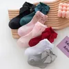 SOCKS 2012 Fashion Classic Children's Girl Ribbon Big Bow Multicolor Cotton Baby Princess Kjolklänning som bär all-Match Sock