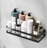 Tuqiu – étagère de salle de bain, support de rangement, douche SUS 304, panier de shampoing noir, étagère d'angle 211112