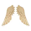 Hot Retro Angel Wings Broches Heren Badge Broche Pin Snake Broches Revers Medaille Dames Shirt Kraag Kleding Accessoires