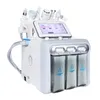 6 in 1 microdermabrasion hydro water dermabrasion spa facial skin pore cleaning machine