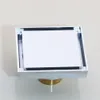 Kemaidi 1010cm напольные стоки квадратные квадратные стали для душевой столовой вставка плитка вставка канала для ванной комнаты кухонная решетка T200715