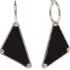 Oreri di cerchi rotondi per cuffie per cuffie per le orecchie vintage Women Boemia pendientes marca di moda Orecchini a sospensione Triangle Jewelry