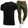 Men's Tracksuits Aprilia Racing RSV4 2021 Shirt Short Sleeve Pantsuit Cotton Casual Sports T-Shirt Suit