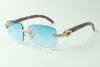 Direct s XL diamond sunglasses 3524025 with peacock wooden temples designer glasses size 18-135 mm236V