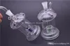 Mini Dab Rig Pipe à eau Plates-formes pétrolières épaisses cire fumant des tuyaux de barboteur d'eau brûleur à mazout bangs en verre avec bol en verre de 10 mm et tuyau