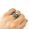 Cluster Rings HBSWUI TV Movies Show Original Design Quality Anime Cartoon Cosplay Horror Saw Jigsaw Ring Gifts For Men Woman6995037