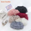 Beer Leider Baby Meisjes Prinses Mesh Rokken Mode Lente Zomer Kinderen Gelaagde Party Kleding Kinderen Zoete Tiered Kostuums 210708