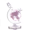 Glasbong im Globe-Stil von Hookahs, 7,28 Zoll, kleines Wasserbong-Dab-Rig mit 14-mm-Köpfen zum Rauchen