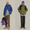2021 hiver doudoune femme court épais Couple veste à capuche manteau homme