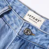 Depony hög midja mamma jeans kvinnliga pojkvänner raka jeans femme 100% bomull lös vintage denim byxor vaqueros mujer 210302