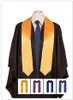 100pcslot 72 -Zoll -Senior Student Vneck Logo Printing Home Textile Sublimation Blank Graduation Stoles für Studenten2942991