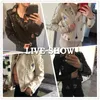 FTLZZ Women Retro Floral Print Embroidery Faux Soft Leather Jacket Coat Turndown Collar Pu Moto Biker Black Punk Outerwear