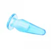 Soft Jelly Finger Anal Plug Mini Bullet Butt Plug Clitoris Stimulator Anal Sex Toys for Woman Adult Sex Products2392850