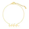 Link, Chain South Korea Simple Animal Swallow Bracelet Fashion Women's Gold Silver Color Charming Women Wedding Party Jewelry