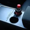 Nowa butelka samochodowa Butelka Can Cup Center Console Holder Wkładka do Tesla Model 3 Y 2021 Akcesoria samochodowe