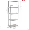 Clothing store display rack Commercial Furniture clothes shelf landing men show racks bag hanger Simple design of shoe hanging pole in women cloth shop