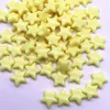 100pcs14mmカラフルなファセットされた五芒星のアクリルの緩いスペーサービーズDiyアクセサリー