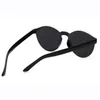 #Buy One Get One# Fashion Candy Runde Sonnenbrille Transparenter Rahmen Männer Frauen Designer Leichte Sonnenbrille Farbverlaufsbrille für Männer Frauen