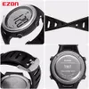 Zegarki Serce Digital Watch Stopwatch Running Sports Wrist z paskiem na piersi Masculino