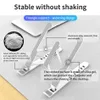 P1 Draagbare Laptop Stand Opvouwbare Ondersteuning Basis Notebook Stands voor MacBook Pro Lapdesk Computer Houder Cooling Bracket Riser