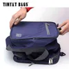 TINYAT Männlich Männer Reisetasche Falten Protable Molle Frauen Tote Wasserdichte Nylon Casual Duffel Schwarz Gepäck T-306 211118