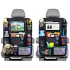 Auto Innenausstattung Backseat Organizer mit Touchscreen Tablet Holder 9 Lagerung Taschen Kick Matten Autositz Back Protectors für Kinder Kleinkinder