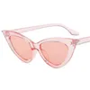 Mode femmes hommes lunettes de soleil oeil de chat lunettes de soleil unisexe personnalité Adumbral Anti-UV lunettes métal décoration cadre lunettes A ++