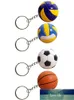 3D Sport Basketbal Volleyball Voetbal Sleutel Hangers Souvenirs Sleutelhanger Cadeau voor Mannen Jongens Fans Sleutelhanger Hanger Boyfriend Gifts