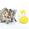 Chat jouets chats gobelet jouet dessin animé poussin forme appelant grincement USB charge infrarouge lumière taquin interactif